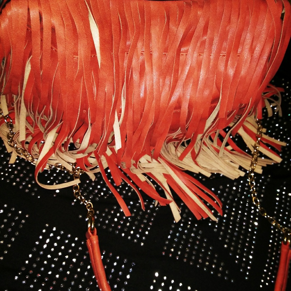 Spring Orange Fringe - Picture 5 of 6
